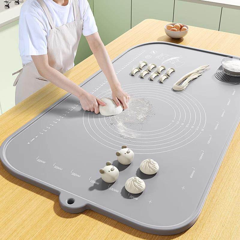 日本婴儿级矽胶揉面 面垫加厚加大食品级厨房和面 面垫案板擀面