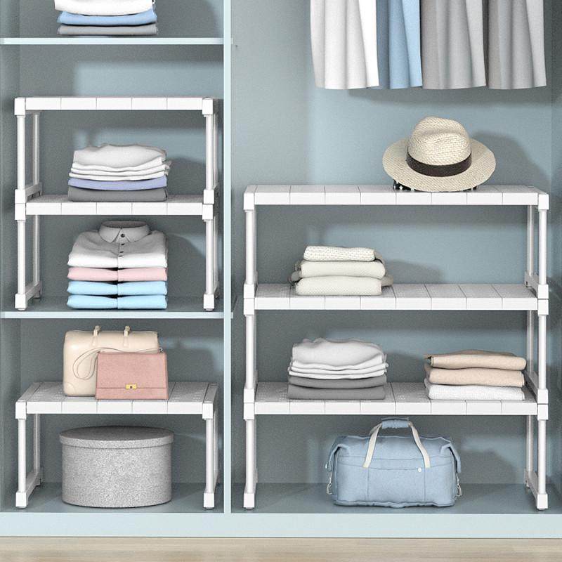 可甜衣柜分层隔板柜子隔层隔断橱柜置物架鞋柜收纳厨房伸缩桌面,收纳整理,整理架/置物架/收纳架,淘宝优惠券,粉丝福利购,淘宝优惠卷