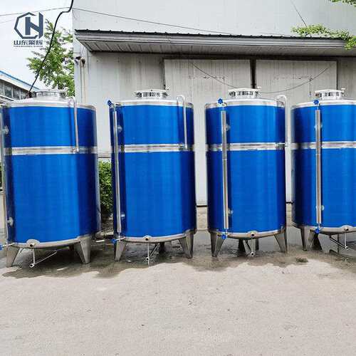 2立方不锈钢存储容器液体储蓄罐食品级白钢储存罐