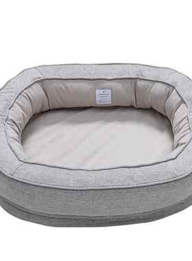 PetMassive椭圆秋冬防水按摩矫形可拆洗宠物窝垫-厂家猫狗窝