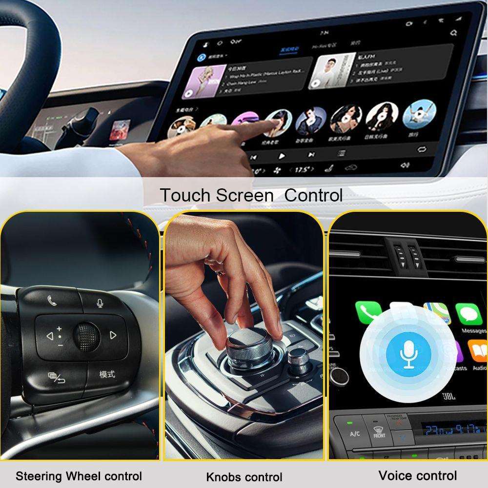 有线转无线版即插即用carplay车机互联导航不卡顿carply盒子