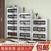 不锈钢厨房餐边柜家用碗柜多功能橱柜备餐台餐厅锅具收纳柜储物柜