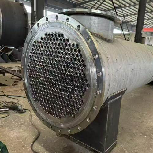 全不锈钢冷凝器壳程列管式换热器抗拉强度高立式列管冷凝设备