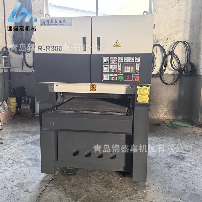 拉丝机不锈钢底漆金属表面处理光砂机全自动R-R130型金0属砂光机