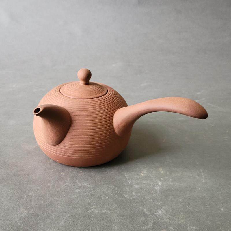 红泥手工茶壶提梁陶壶黑晶炉炭炉陶瓷茶壶泡煮茶器烧水壶