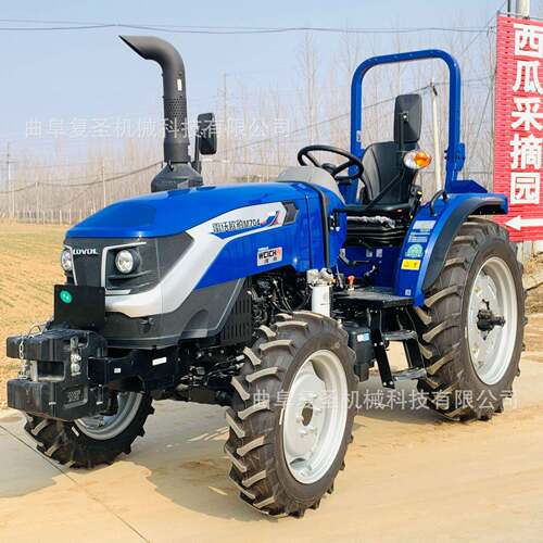 M704-2H四驱农用拖拉机8+8梭式旋耕犁地专用轮式拖拉机