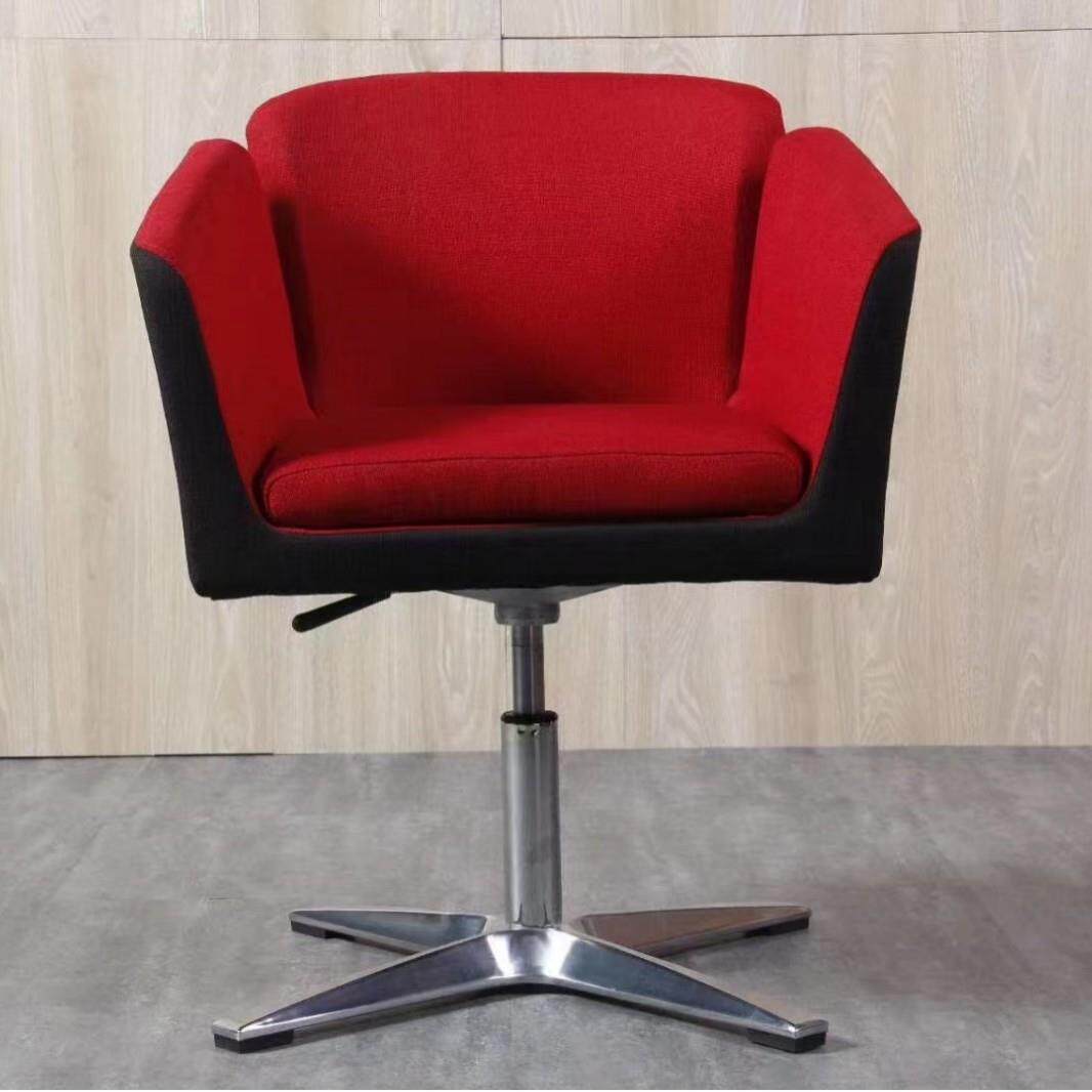 轻奢风洽谈沙发桌椅组合现代简约售楼处酒店会客接待休闲单人椅子