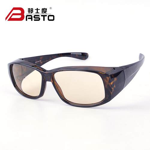 高档邦度防光近视眼士镜蓝女防射平光套镜电脑办公护眼护辐目套镜