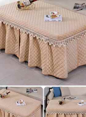 炉电罩新款火罩套烤加厚烤加绒双面绒F98T5M68长方形电茶几电暖炉