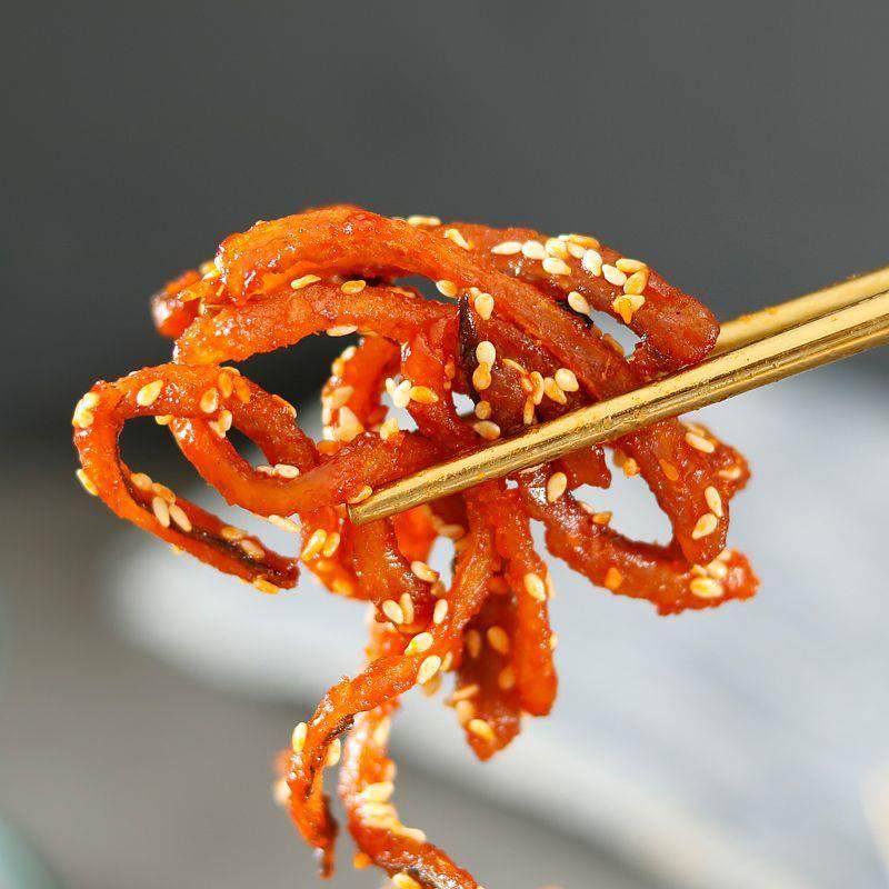 香辣鱼丝小黑鳗鱼原切即食海味零食北海网红产解馋甜辣蜜汁鱼丝,零食/坚果/特产,即食鱼零食,淘宝优惠券,粉丝福利购,淘宝优惠卷