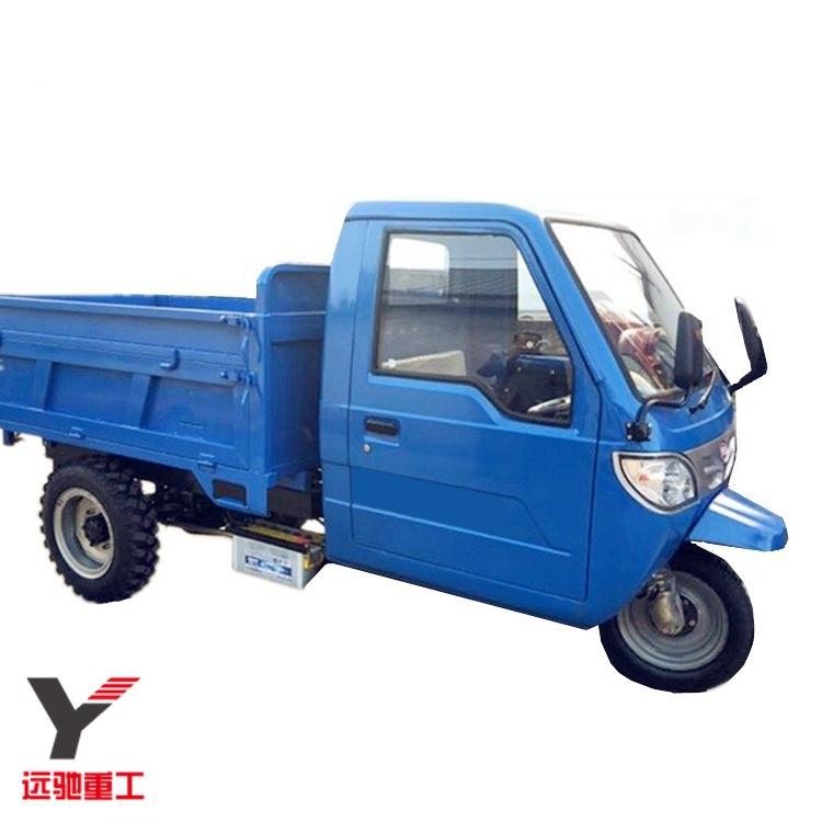山东厂家三开门平斗柴油三轮车工地用液压自卸三轮工程车3吨