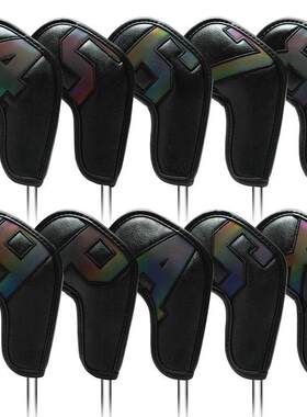 High-end golf iron head cover Iron head cover Wedge cover 4-