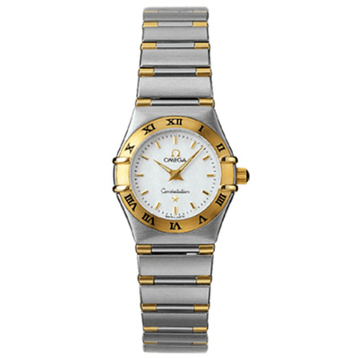 免费送检95新欧米茄星座系列22.5MM石英机芯女士腕表1362.30.00