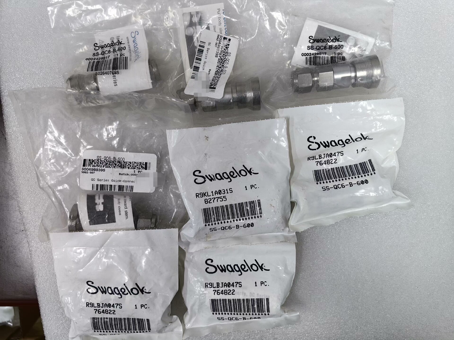 世伟洛克 Swagelok  SS-QC6-B-600  全