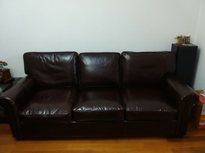 意舍美式牛皮1+2+3组合大真皮沙发怎么样？（已有万人评价）质量见真章