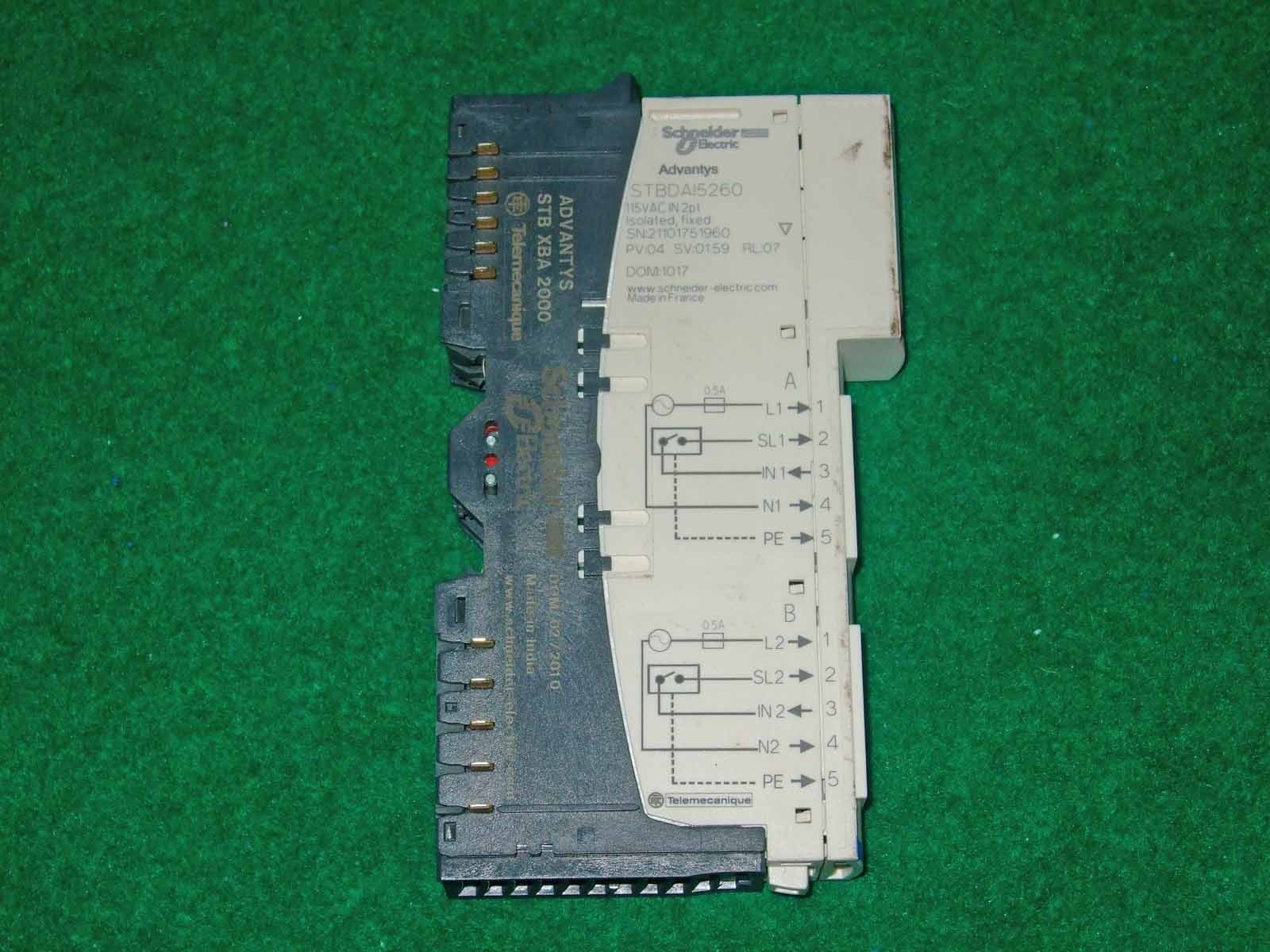 schneider施耐德STBDAI5260模块，成色如图，