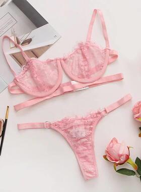 Sexy Lingerie Woman Lace Transparent Underwear Fairy Embroid