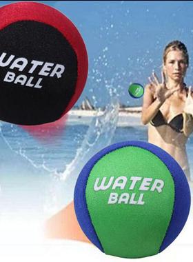 1pc 5.5cm TPR Water Bouncing Ball Surf Skimming Jumper Pool