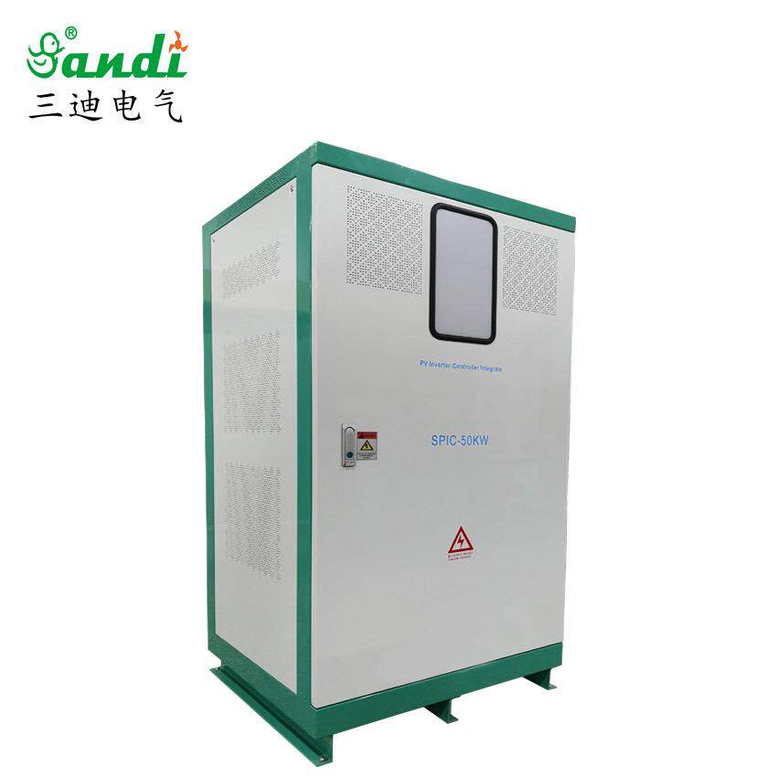 带远程通讯55KW光储一体机离网储能市电互补系统三相离网逆变器