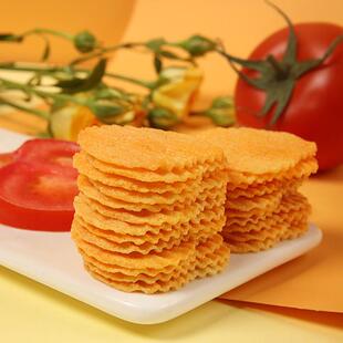 薯片甘源甘酸番茄味原味黄瓜牛排味非油炸膨化食品小包装休闲零食