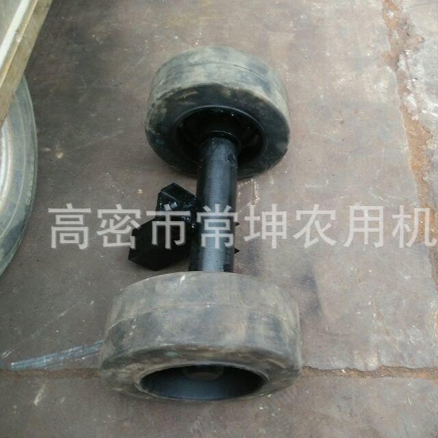 压配实心胎拖车轴 20吨挂车轴头 质量保证 专业厂家