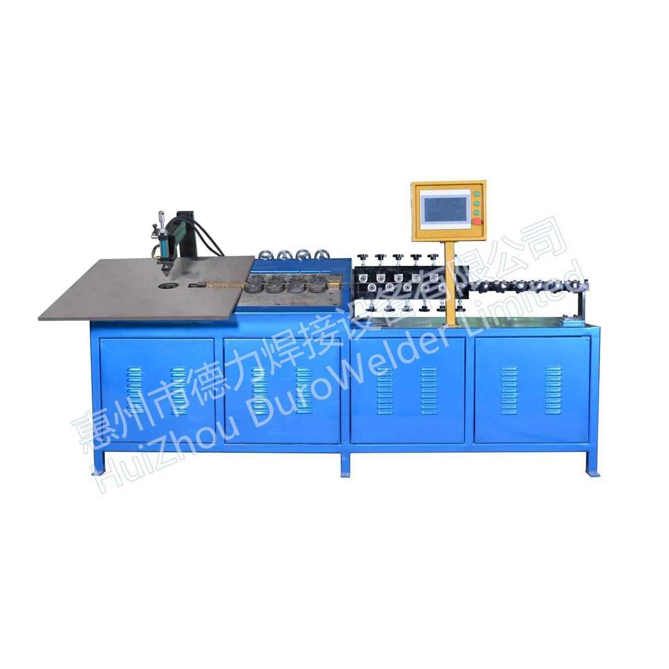 广东德WB系列成力不钢数控二维折弯机线 全锈自动2D铁线型机