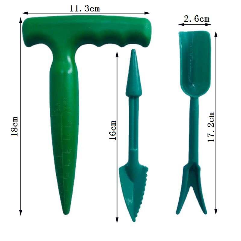 打孔器移苗器扦插园艺工具套装挖洞播种育苗种苗等用品