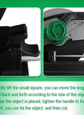 式热销钢材金属型材木材材铝功多能便携型材切割机3RCK55