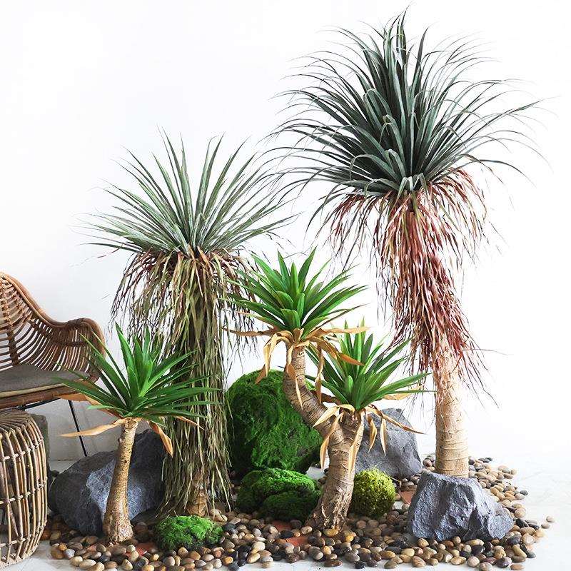 大型仿真剑麻龙舌兰盆栽热带沙生植物卖场橱窗民宿庭院造景观装饰