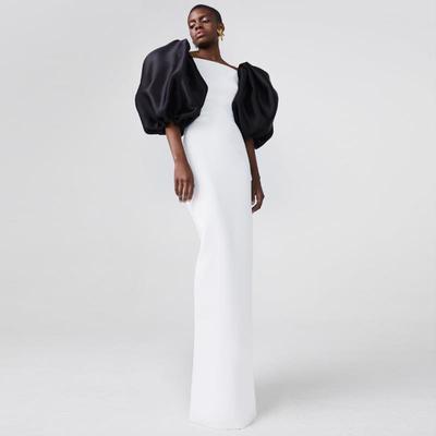 正品个性晚礼服长裙装连衣持裙高端晚大气会主年舞台演出服装2025