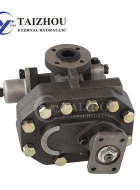 一年保修大流量液压泵KP5B/45A液压齿轮油泵用于汽车起重机