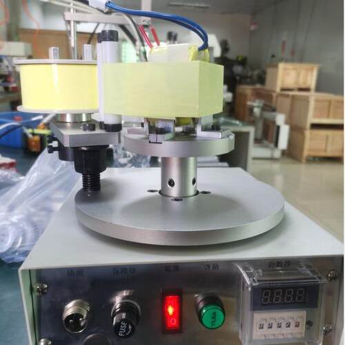 TM-1000R加大产品包胶机磁芯包胶机磁环线圈外围胶带半自动包胶机