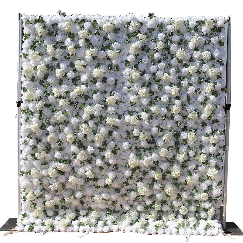 会场婚庆墙装饰装饰人造花墙 flower 花墙布置 wall背景玫瑰仿真