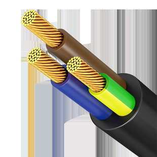 新能源汽车充电桩电缆线3 4 5芯6 10平方国标纯铜线缆7/11KW专用