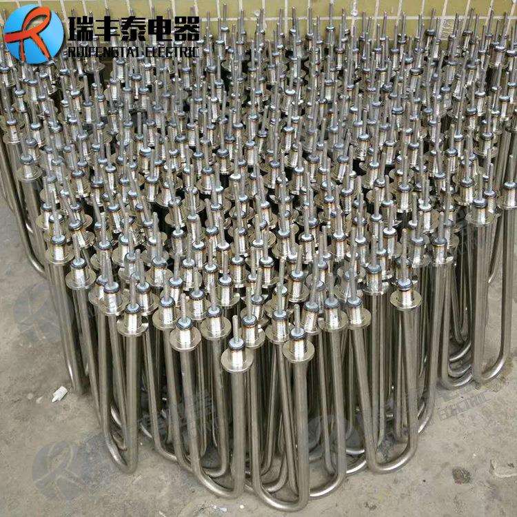 瑞丰泰M型加热管 热压机电热管加热用双头电热管不锈钢烧水发热管