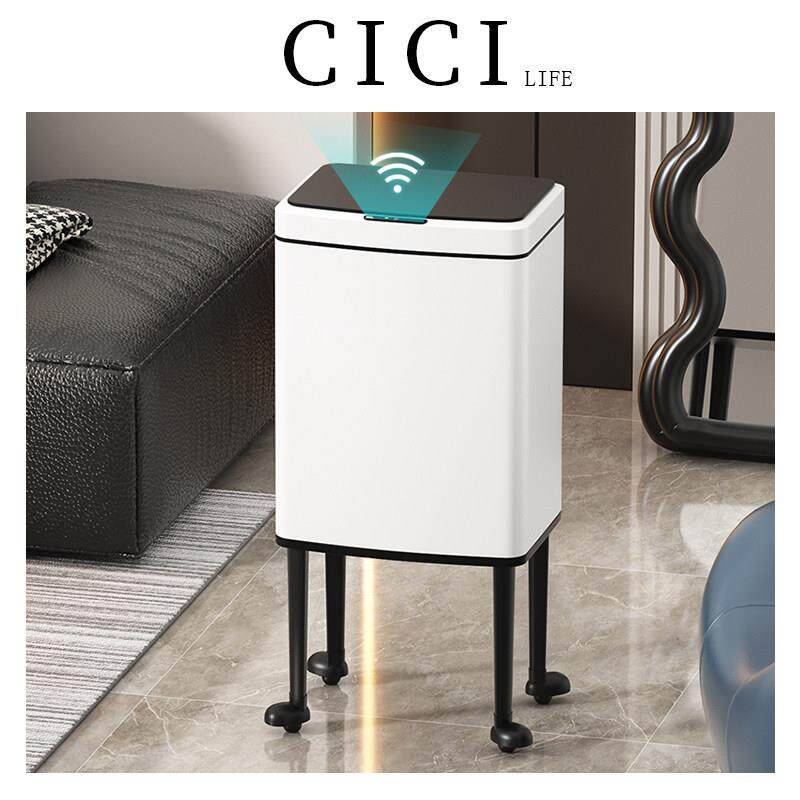 垃圾桶家用2025新款智能感应厨房专用大容量客厅免弯腰高款可移动