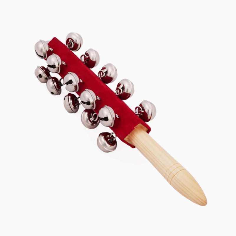 21铃红绒布棒铃 奥尔夫打击乐器教具  手摇铃串铃,乐器/吉他/钢琴/配件,军镲,淘宝优惠券,粉丝福利购,淘宝优惠卷