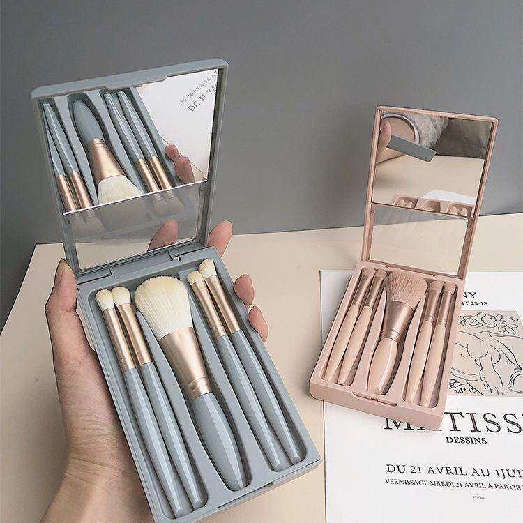 正品化妆刷套装全套正品软毛沧州遮瑕刷初学者粉色小套便