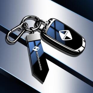 适用于宝沃BX5钥匙套BX6全包保护壳BX7防尘BX3宝沃BXi7汽车金属扣