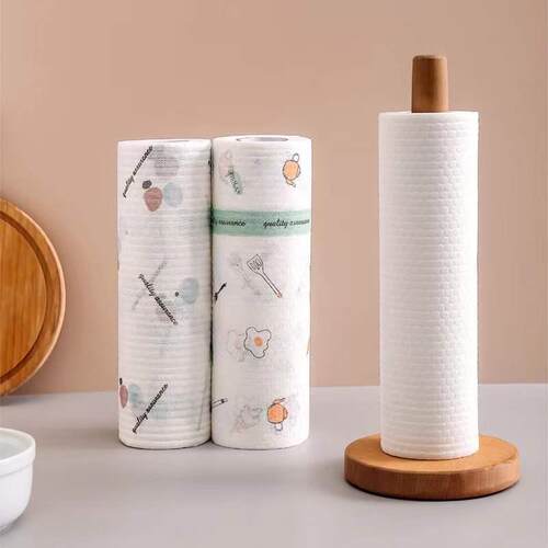 Kitchen Disposable Lazy Cloth, Thickened and Washable, Print