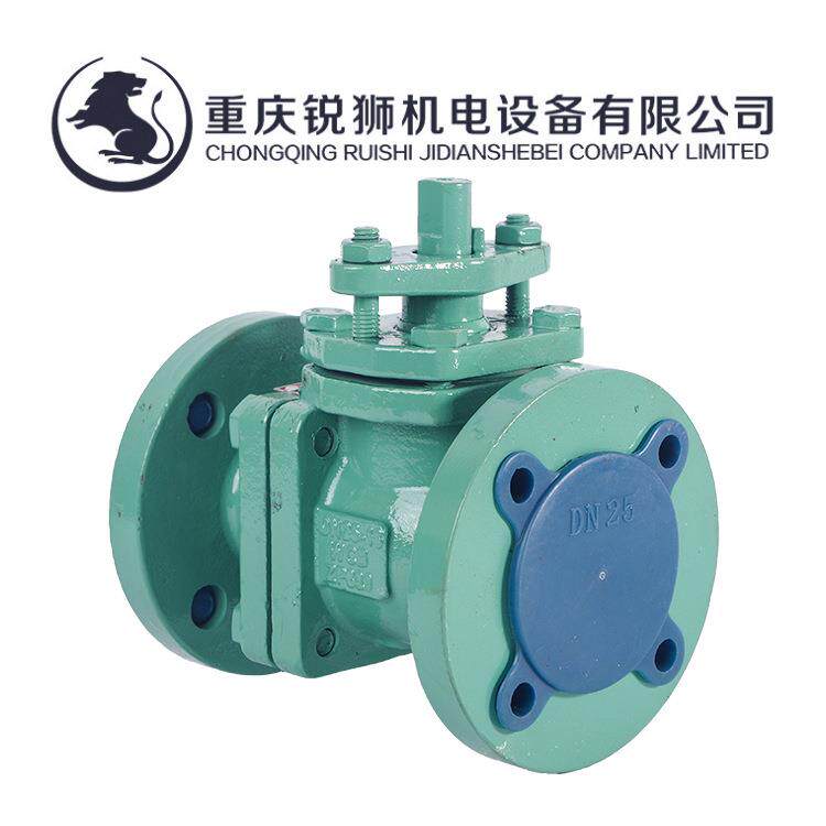 重庆DN50衬氟球阀全衬里法兰式球阀手动化工衬氟阀门直销