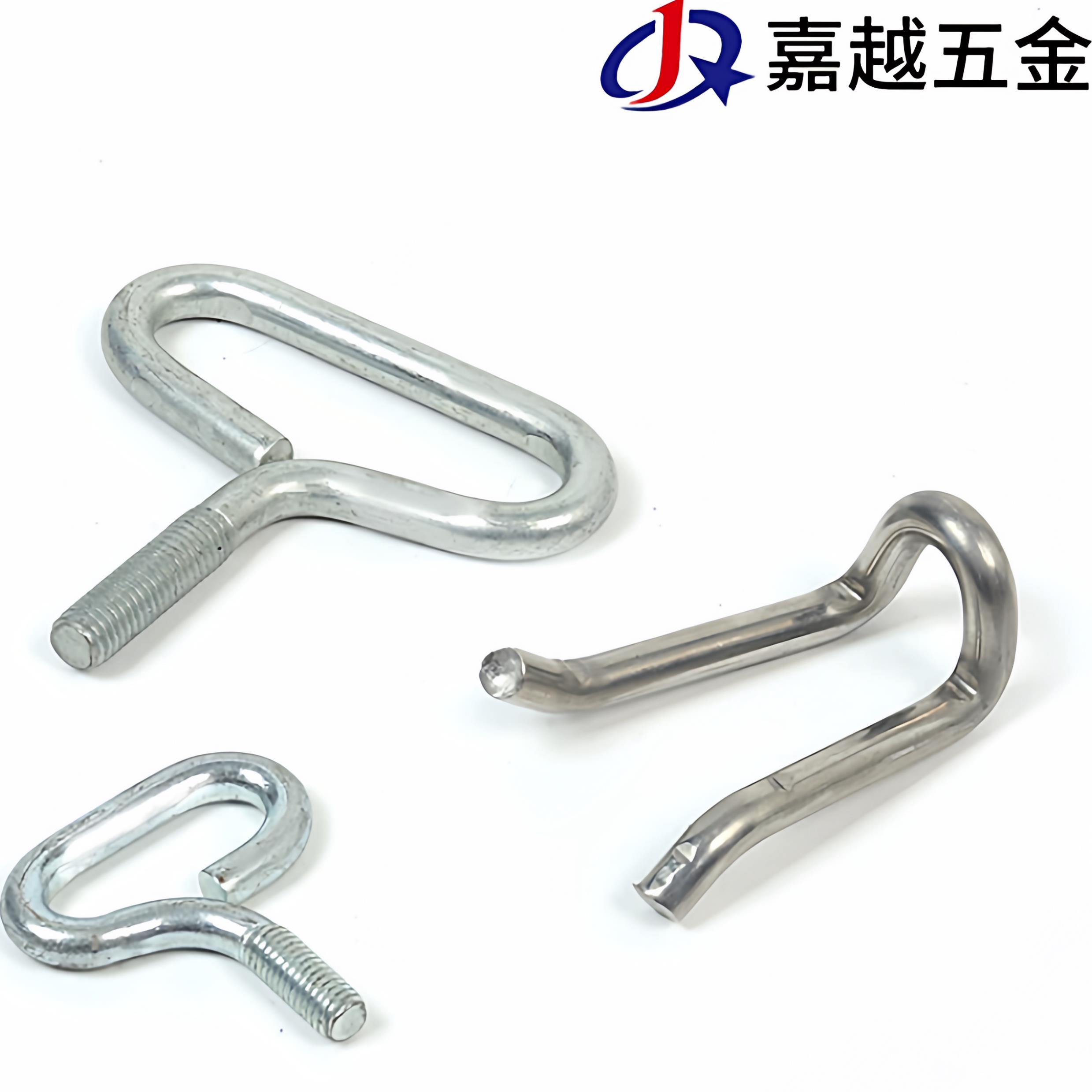 Q235圆钢不锈钢折弯标加工五金钩折弯钛冲挂钩弯圆钢定制圆钢加工