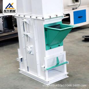 饲料输送机粮食谷物提升设备提升度高功率小运行稳定不扬尘