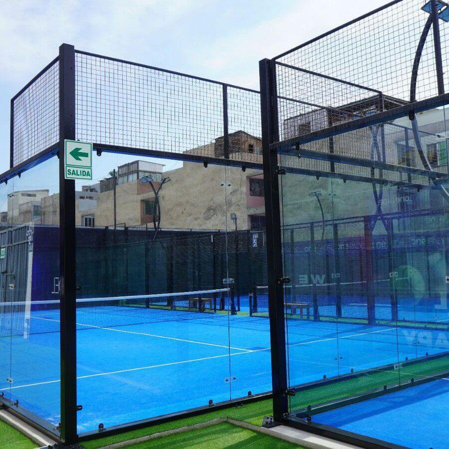 厂家直销全景式钢化玻璃板式网球场户外Padel Court