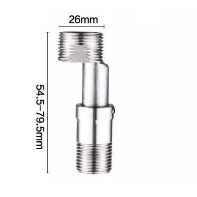 360 Degree Adjustable Faucet Angled Curved Foot Eccentric