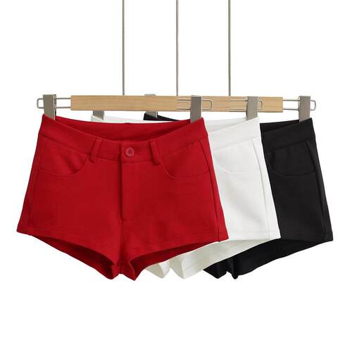 Women's girl group wind low waist hot pants, hip hugging