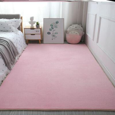 Fluffy Area Rugs for Bedroom Shaggy Floor Mat Carpet 地毯垫