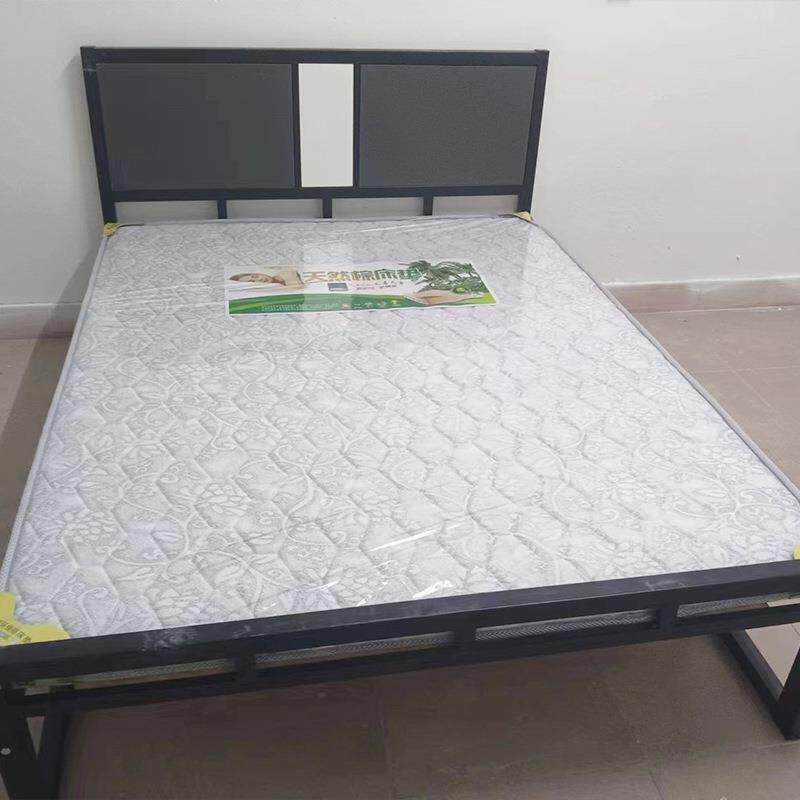 铁艺床出租房用舒适简约铁艺双人床架防异响加厚加粗稳固铁床单人