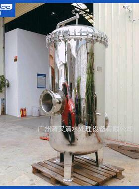 RO设备超滤前置精密过滤器单芯固定PP棉滤芯进出水口可按要求生产