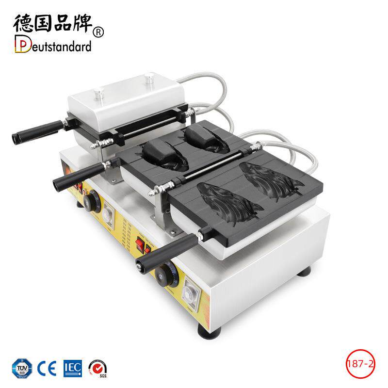 独角兽冰淇淋鲷鱼烧机雪糕皮冰淇淋壳牛马卡通造型雪糕华夫饼机炉